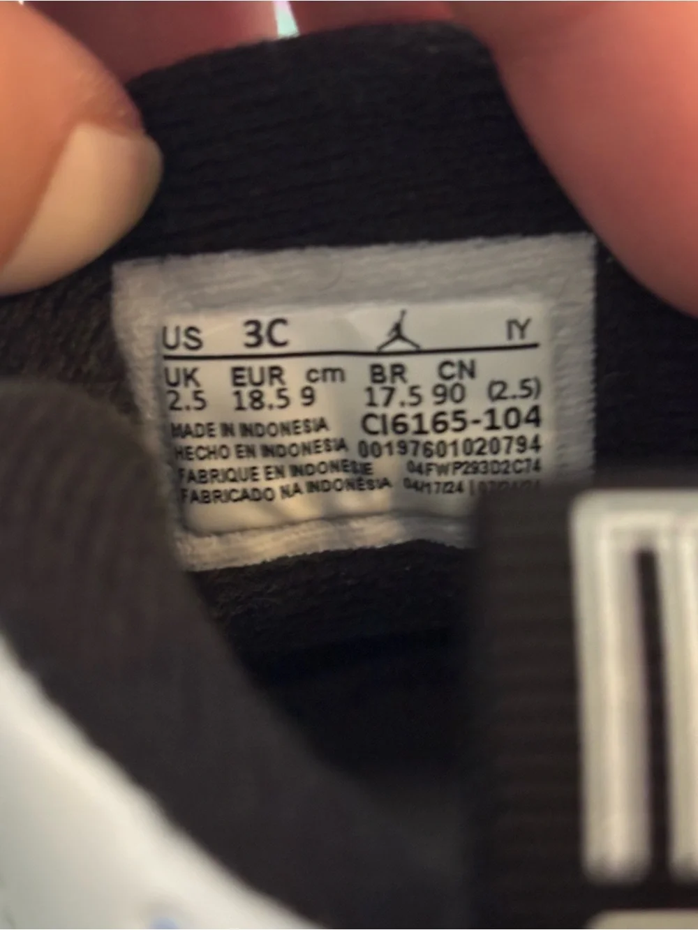 Jordan 11 retro Columbia White and Light Blue High-Top Sneaker